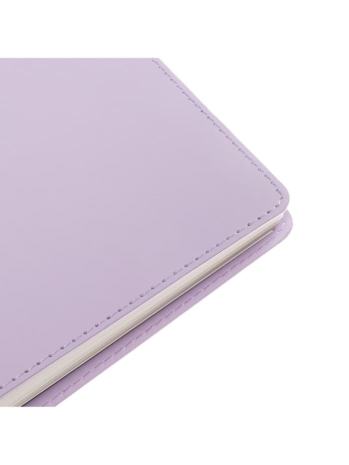 Записная книжка А5+ 120 листов, ESCALADA, мягкая обложка, искусственная кожа, блок 70 г/м², сиреневый