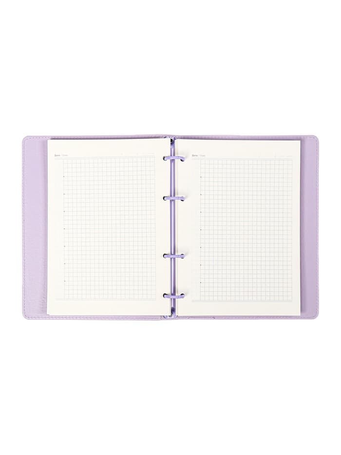 Записная книжка А5+ 120 листов, ESCALADA, мягкая обложка, искусственная кожа, блок 70 г/м², сиреневый