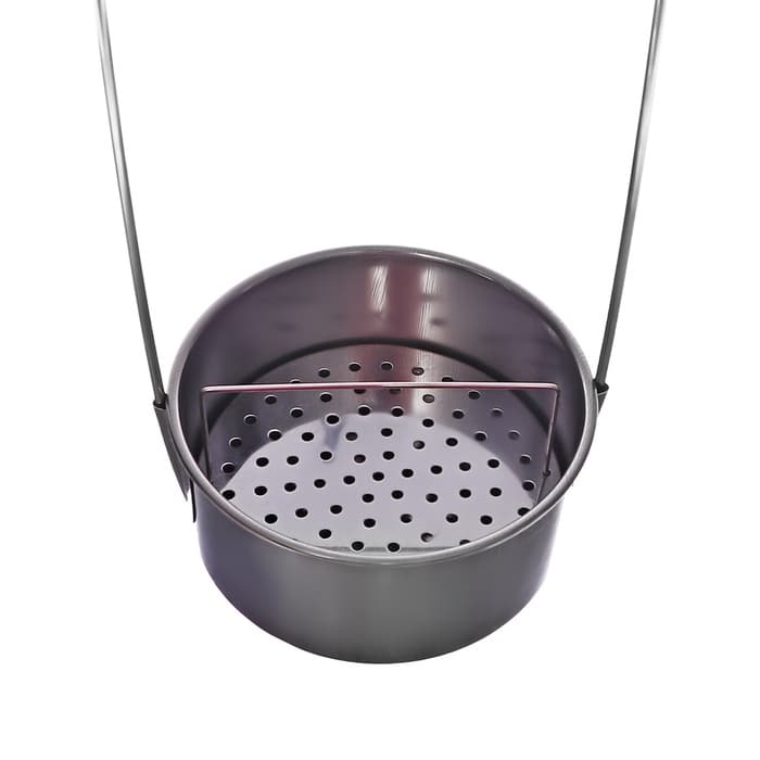 Кистемойка для художественных кистей, металлическая, с держателем, высота 4.9 см