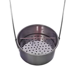 Кистемойка для художественных кистей, металлическая, с держателем, высота 4.9 см