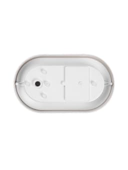 Светильник НБП, под лампу Е27, IP54, 220 В, овальный, пластиковый, белый