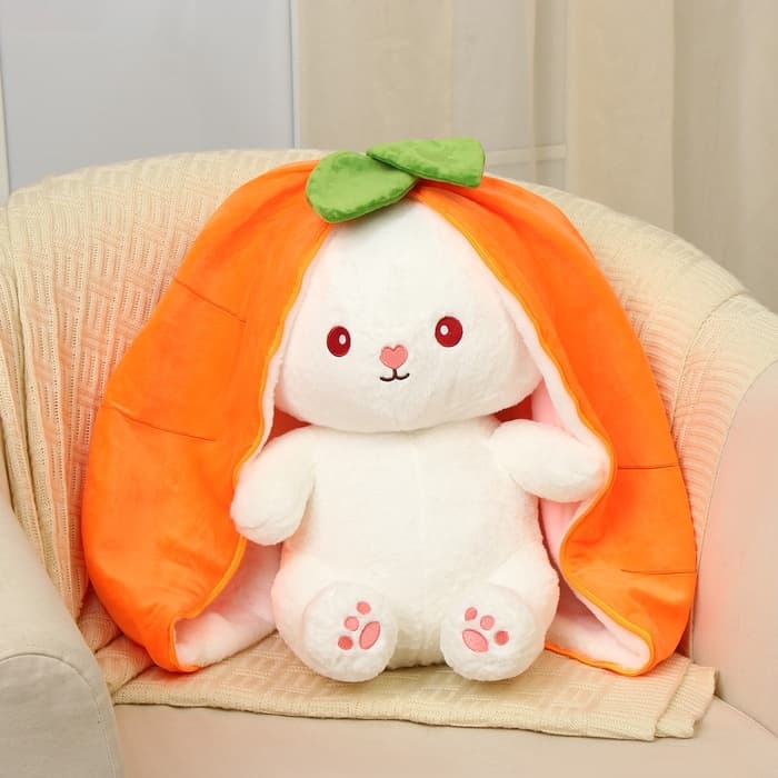 Мягкая игрушка без наполнителя «Зайка-морковка», 60 см