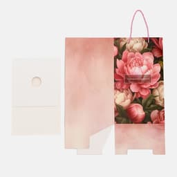 Коробка для цветов с вкладышем, «Прекрасных моментов», с ручками, 20×20×35 см