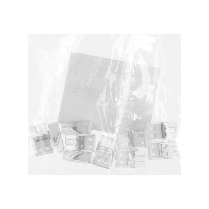 Клемма строительно-монтажная, 2.5 мм2, K-001, 412 2-проводная, набор 10 шт.