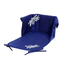 Сиденье для санок - матрас, универсальное, с кнопками, цвет синий