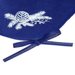 Сиденье для санок - матрас, универсальное, с кнопками, цвет синий