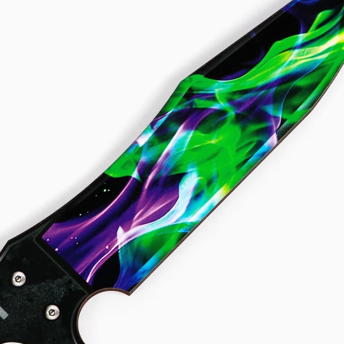 Деревянное оружие «Зеленый» нож кастет, нож-штык, нож тычковый, нож с крюком