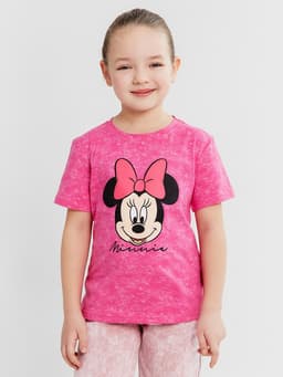 Футболка для девочки KAFTAN «Мышка», розовая, размер 28 (86-92 см)