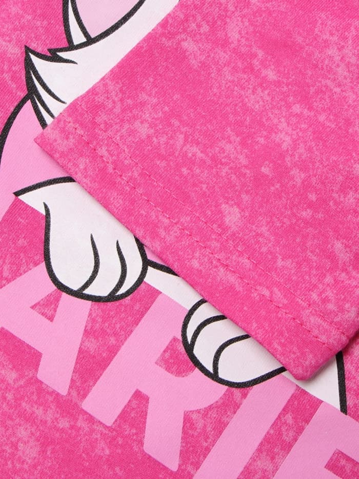 Футболка для девочки KAFTAN «Мари», розовая, размер 34 (122-128 см)