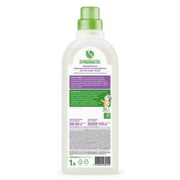 Пятновыводитель Synergetic для всех видов тканей, гель, универсальный, 1 л