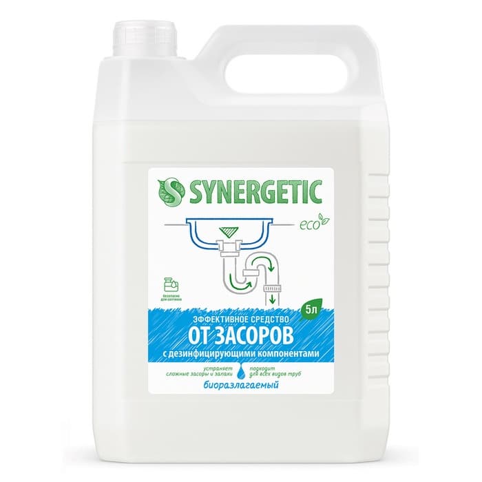 Средство для чистки труб Synergetic 5 л