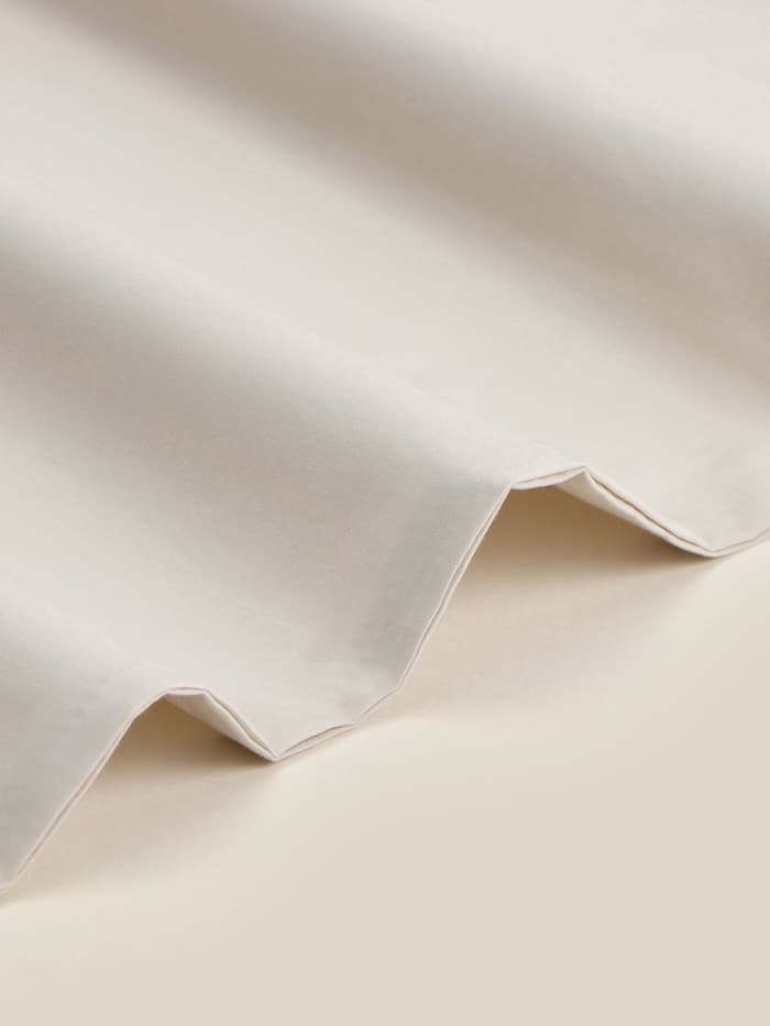 Пододеяльник евро SL Home Percale 300ТС, 200×220 см, перкаль, молочный