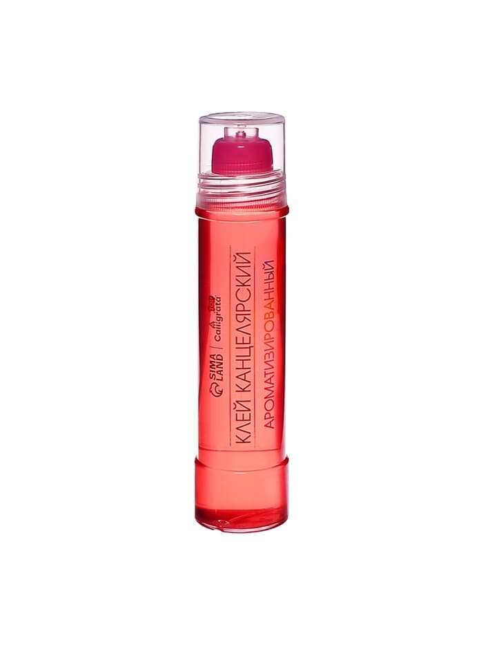 Клей канцелярский Calligrata TOP, 50 грамм, густой, с силиконовым аппликатором, цветной, МИКС