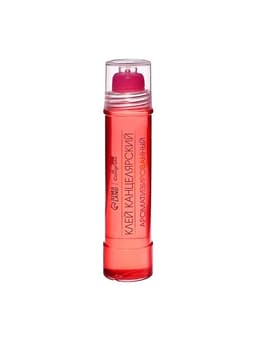 Клей канцелярский Calligrata TOP, 50 грамм, густой, с силиконовым аппликатором, цветной, МИКС