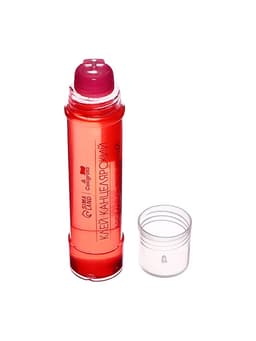 Клей канцелярский Calligrata TOP, 50 грамм, густой, с силиконовым аппликатором, цветной, МИКС