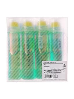 Клей канцелярский Calligrata TOP, 50 грамм, густой, с силиконовым аппликатором, цветной, МИКС