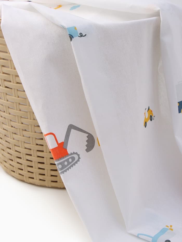 Пелёнка «Крошка Я. Машинки», 73×120 см, бязь 125 г/м², хлопок 100%