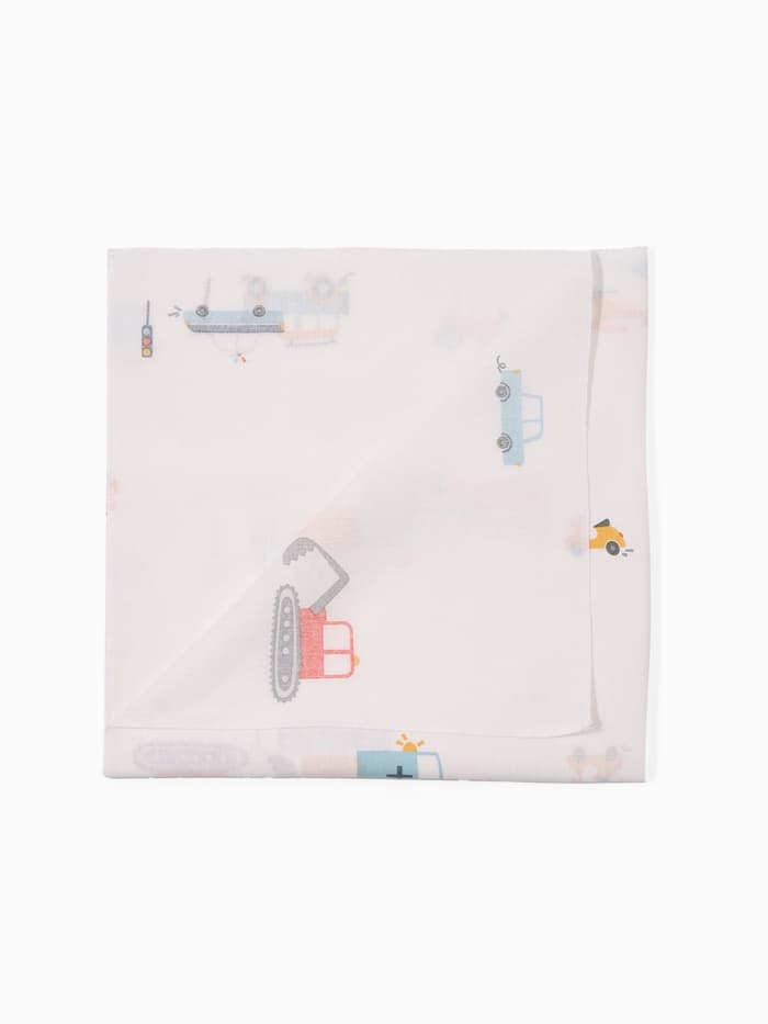 Пелёнка «Крошка Я. Машинки», 73×120 см, бязь 125 г/м², хлопок 100%