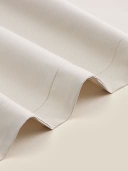 Наволочка SL Home Percale 300ТС, 70×70+3 см, перкаль, хлопок 100%, молочная