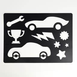 Планшет «Рисование песком», 27×39 см, песок 1 кг, трафарет, набор для творчества