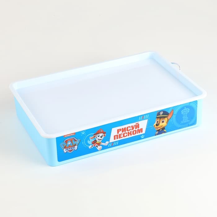 Планшет для рисования песком «Щенячий патруль», 27×39 см, песок 1 кг, наклейки, набор для творчества