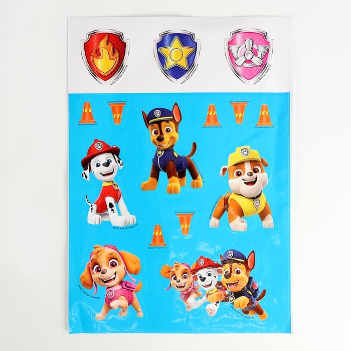 Планшет для рисования песком «Щенячий патруль», 27×39 см, песок 1 кг, наклейки, набор для творчества