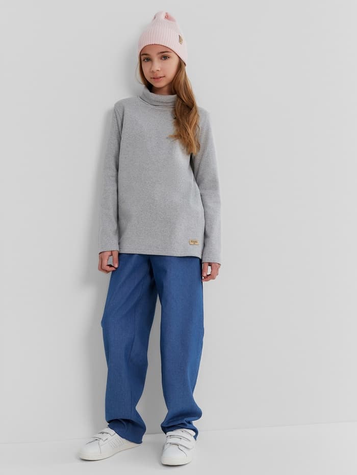 Водолазка детская MINAKU: Termo, серая, рост 92-98 см