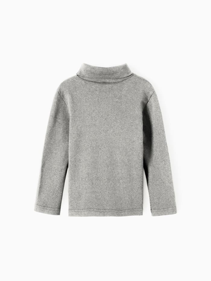 Водолазка детская MINAKU: Termo, серая, рост 116-122 см