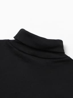 Водолазка детская MINAKU: Termo, чёрная, рост 110-116 см