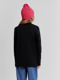 Водолазка детская MINAKU: Termo, чёрная, рост 140-146 см