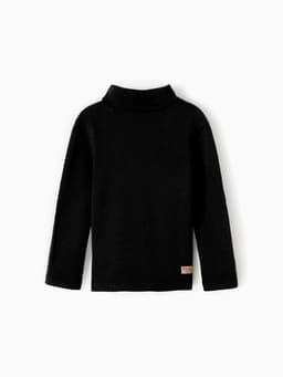 Водолазка детская MINAKU: Termo, чёрная, рост 140-146 см