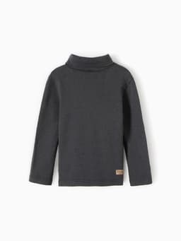 Водолазка детская MINAKU: Termo, тёмно-серая, рост 122-128 см