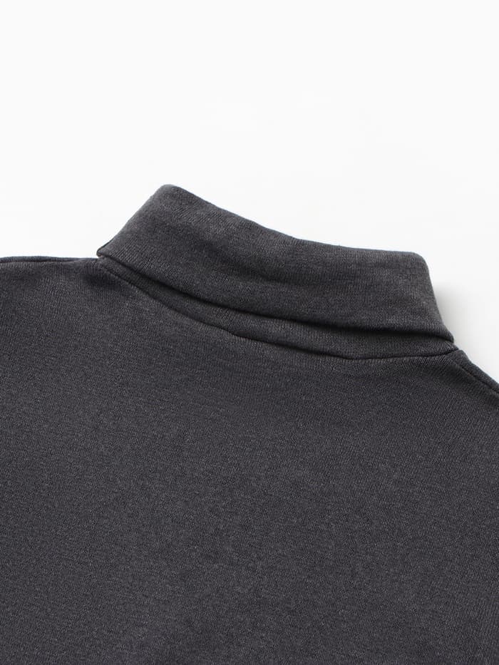 Водолазка детская MINAKU: Termo, тёмно-серая, рост 152-158 см