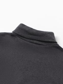 Водолазка детская MINAKU: Termo, тёмно-серая, рост 152-158 см