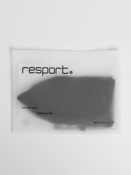 Шапка спортивная флисовая Resport, размер 56-58, чёрная