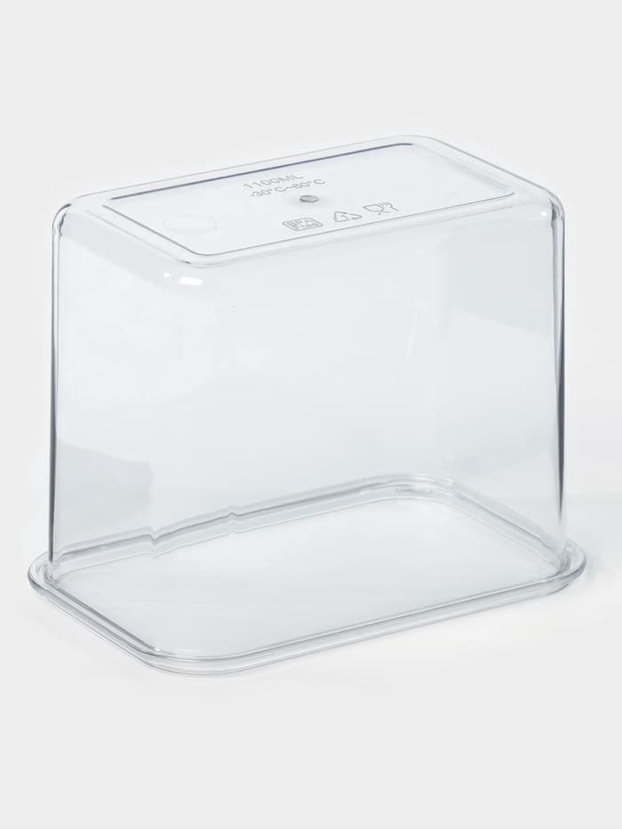 Контейнер для стирального порошка и кондиционера, с мерным стаканом, 1100 мл