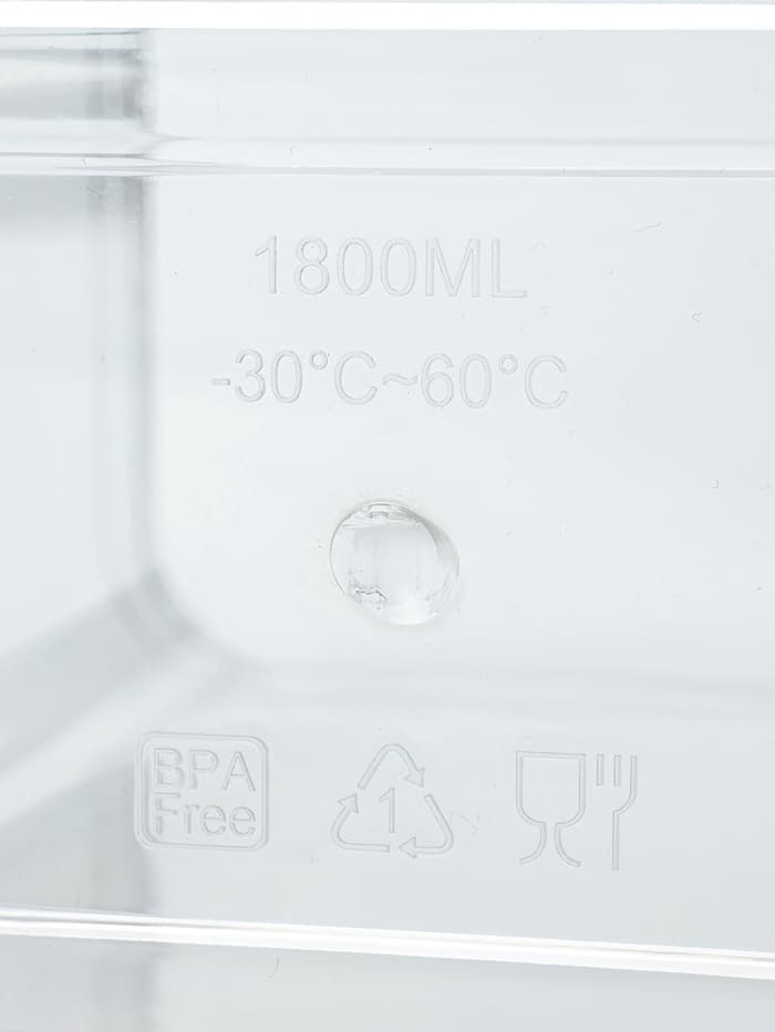 Контейнер для стирального порошка и кондиционера, с мерным стаканом, 1800 мл