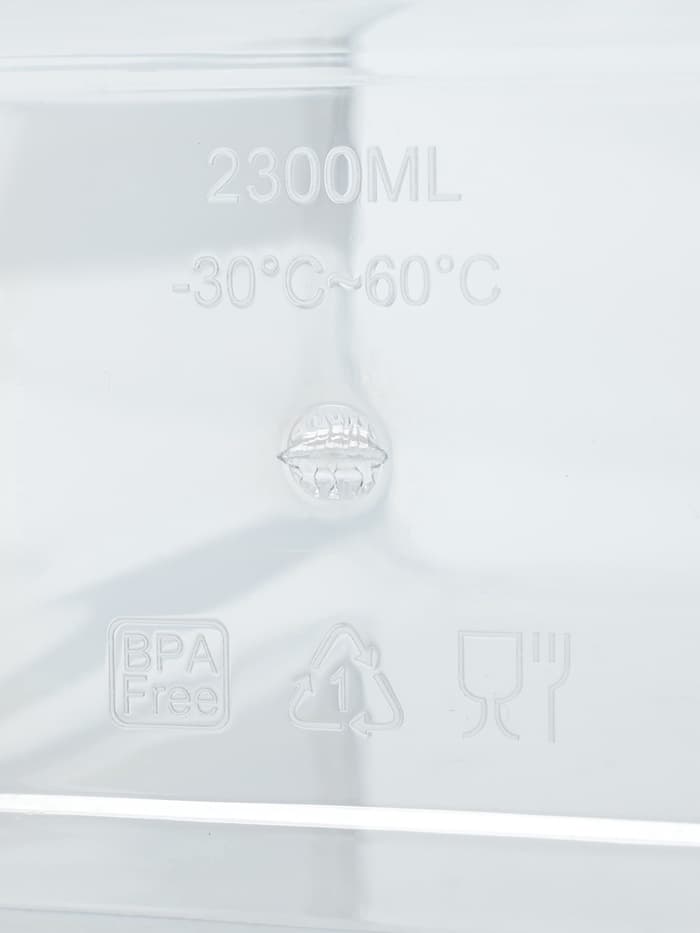 Контейнер для стирального порошка и кондиционера, с мерным стаканом, 2300 мл