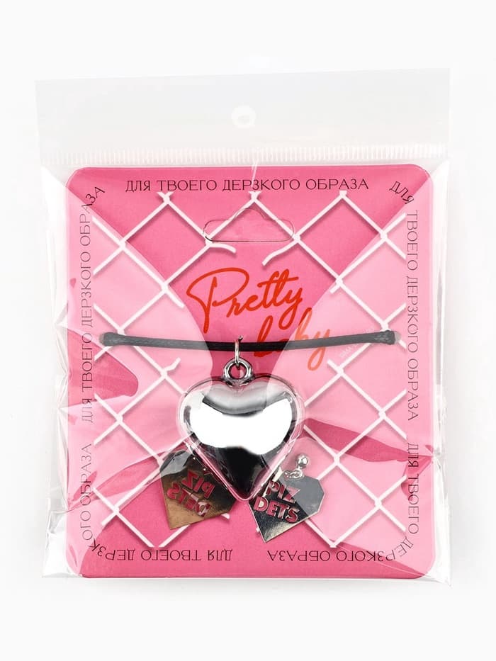 Серьги и чокер Pretty baby, 9×10 см