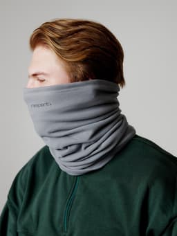 Шарф-маска утепленный, серая