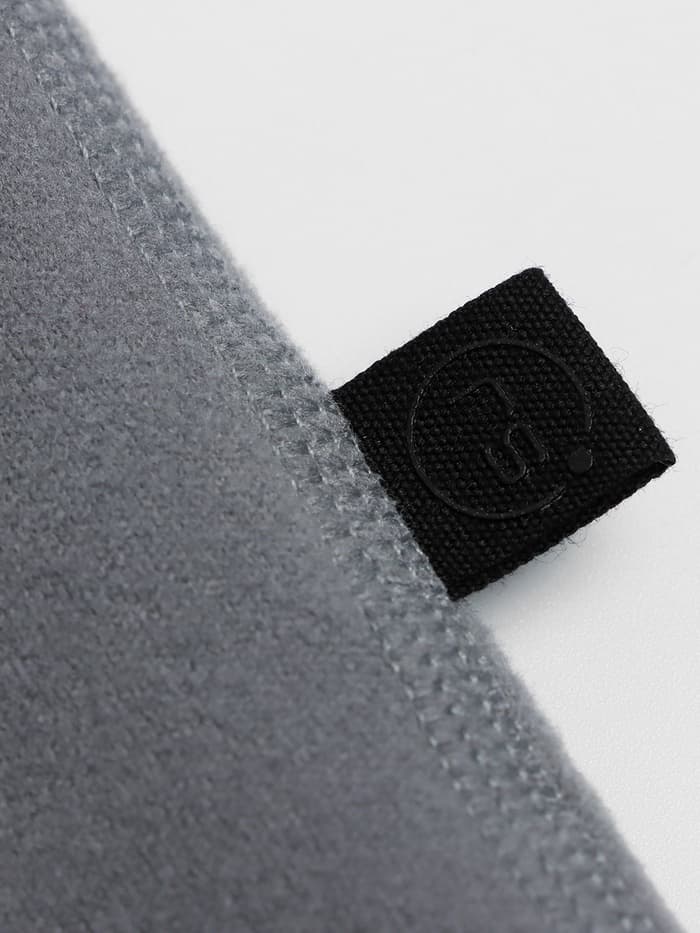 Шарф-маска утепленный, серая