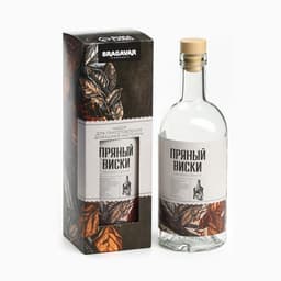 Подарочный набор для приготовления настойки «Пряный виски», набор трав и специй 19 г, бутылка 500 мл., инструкция