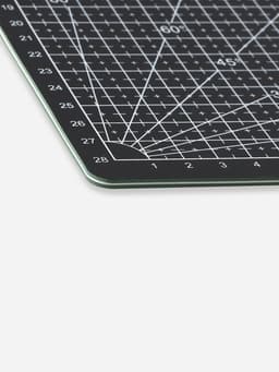 Мат для резки TEIRA, пятислойный, 30×45 см, А3, чёрный