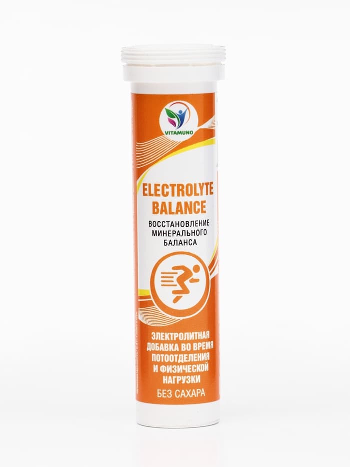 Напиток Electrolyte Balance Vitamuno, 10 шипучих таблеток