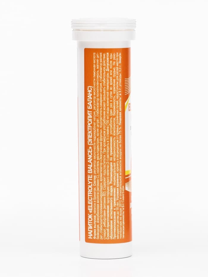 Напиток Electrolyte Balance Vitamuno, 10 шипучих таблеток