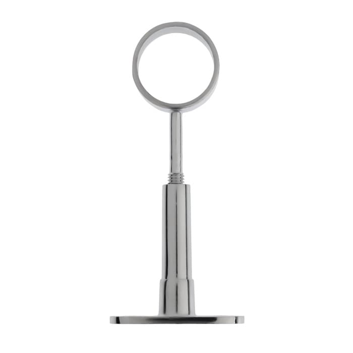 Держатель дистанционный ТУНДРА регулируемый сквозной, d=25 мм