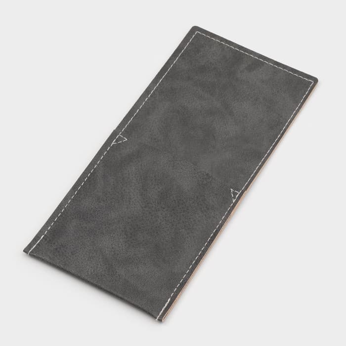 Конверт для столовых приборов Magistro, экокожа, 23.5×10.8 см, серый