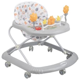 Ходунки «FLY С» 7 силиконовые колеса, музыкальная панель, серый