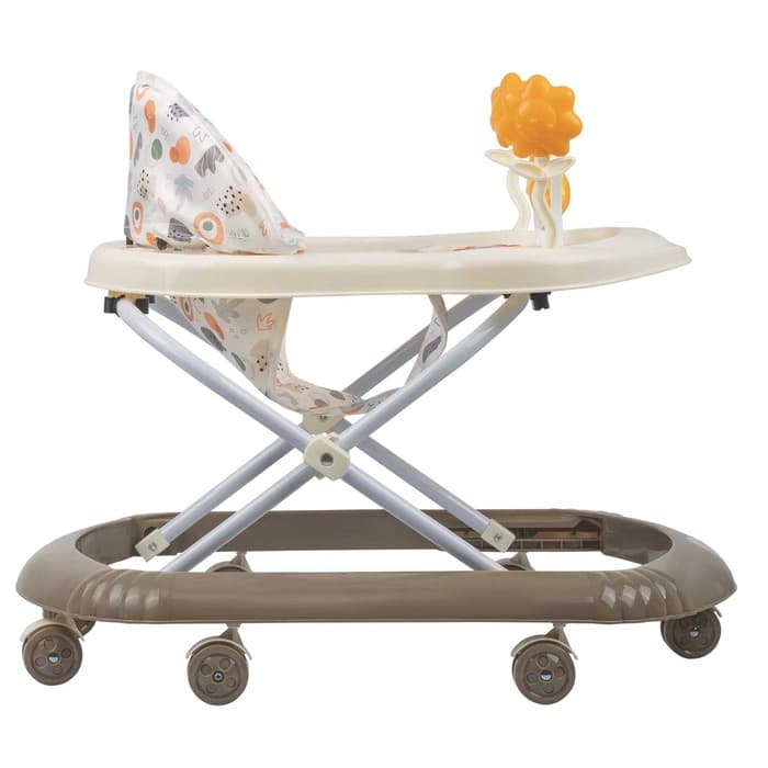 Ходунки FLY, 7 колес, музыкальные, Indigo, бежевый