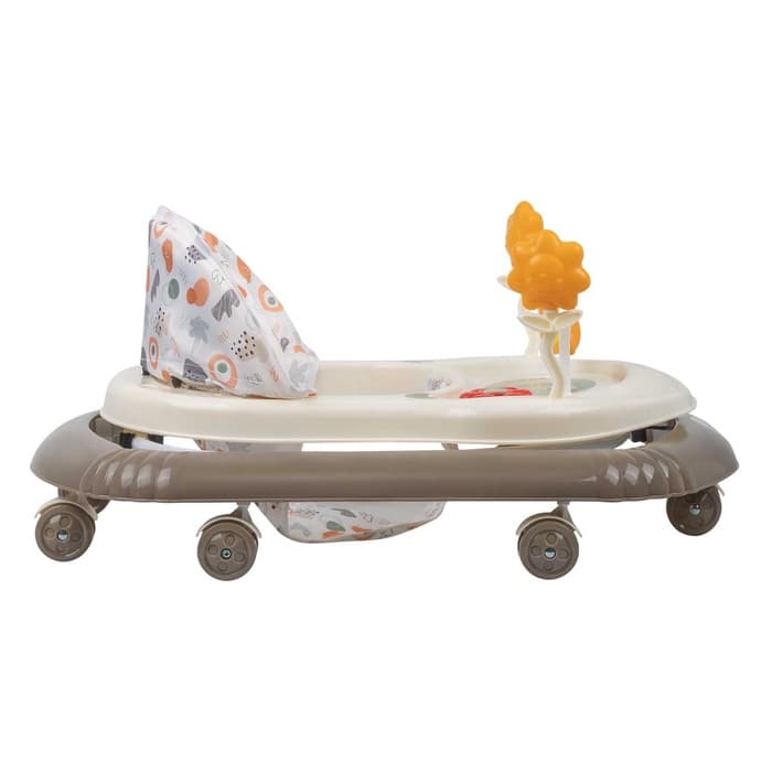 Ходунки FLY, 7 колес, музыкальные, Indigo, бежевый